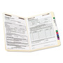 Smead Top Tab Fastener Folders, Straight Tabs, 0.75" Expansion, 2 Fasteners, Letter Size, Manila Exterior, 50/Box