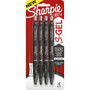 Sharpie S-Gel Pens - 0.38 mm Pen Point - Black Ink - Gel-based - (SAN2141125)