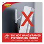 Command Medium Bath Hooks Value Pack, Plastic, White, 3 lb Capacity, 6 Hooks and 6 Strips (MMMBATH186ES)
