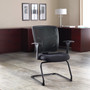 Lorell ErgoMesh Series Mesh Side Arm Guest Chair (LLR86202) View Product Image