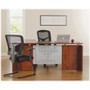 Lorell ErgoMesh Series Mesh Side Arm Guest Chair (LLR86202) View Product Image