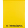 C-Line Classroom Connector Letter Report Cover - 8 1/2" x 11" - 2 Internal Pocket(s) - Yellow