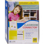 C-Line Classroom Connector Folders, 11 x 8.5, Yellow, 25/Box