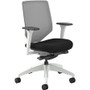 HON Solve Chair - Black Seat Color - Fabric Seat Material - Fog Back Color - Mesh Back Material - Designer White Frame Color