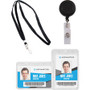 Advantus Badge Holder - Horizontal/Vertical - AVT97756