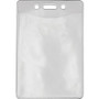 Advantus Government/Military ID Holders - Support 2.88" x 3.88" Media - Vertical - Vinyl - Clear - Durable