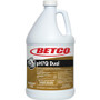Betco pH7Q Dual Neutral Disinfectant Cleaner - Concentrate - 128 fl oz (4 quart) - Pleasant Lemon Scent - Deodorant, pH Neutral - Light Amber