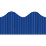 Bordette Decorative Border - Rectangle with Scalloped Trim Shape - Pin-up - Fadeless - 4" Height x 2.25" Width x 600" Length - Royal Blue