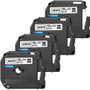 P-touch P-touch Nonlaminated M Series Tape Cartridge - 1/2" Width - Direct Thermal - White - Non-laminated, Self-adhesive - (BRTM231BD)
