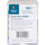 PIN;PUSH;ASSORTED;100/BX (BSN81001) View Product Image