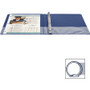 Business Source Basic Round Ring Binders - 1/2" Binder Capacity - Letter - 8 1/2" x 11" Sheet Size - Fastener(s): Round Ring - Vinyl