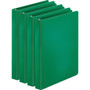Business Source Basic Round Ring Binders - 1" Binder Capacity - Letter - 8 1/2" x 11" Sheet Size - 225 Sheet Capacity - 3 Ring(s) - (BSN28556BD)