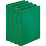 Business Source Basic Round Ring Binders - 1" Binder Capacity - Letter - 8 1/2" x 11" Sheet Size - 225 Sheet Capacity - 3 Ring(s) - (BSN28556BD)
