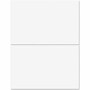 Business Source Bright White Premium-quality Internet Shipping Labels - 5 1/2" Width x 8 1/2" Length - Permanent Adhesive - Rectangle - Laser, Inkjet - Bright White