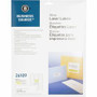 Business Source Bright White Premium-quality Address Labels - 1" Width x 2 5/8" Length - Permanent Adhesive - Rectangle - Laser, Inkjet - White - (BSN26109)