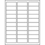 Business Source Bright White Premium-quality Address Labels - 1" Width x 2 5/8" Length - Permanent Adhesive - Rectangle - Laser, Inkjet - White - (BSN21050)