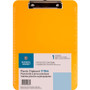 Business Source Flat Clip Plastic Clipboard (BSN01866BD) View Product Image