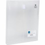 Business Source Letter File Pocket - 8 1/2" x 11" - 1" Expansion - Clear - (BSN02013)