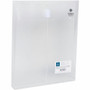 Business Source Letter File Pocket - 8 1/2" x 11" - 1" Expansion - Clear - (BSN02013)