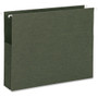 Business Source Letter Recycled File Pocket - 8 1/2" x 11" - Capacity3 1/2" Expansion - 10% Recycled