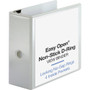 Business Source Locking D-Ring View Binder - 5" Binder Capacity - Letter - 8 1/2" x 11" Sheet Size - 925 Sheet Capacity - Fastener(s): D-Ring - (BSN26965)