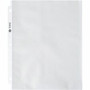 Business Source Nonglare Top-loading Sheet Protectors - 11" Height x 9" Width x 3.3 mil Thickness - For Letter 8 1/2" x 11" Sheet - Ring Binder - Rectangular - Clear