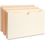 Business Source Straight Tab Cut Legal Recycled File Pocket (BSN65802) View Product Image