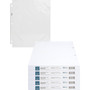 Business Source Poly Sheet Protectors - 11" Height x 9" Width - For Letter 8 1/2" x 11" Sheet - 3 x Holes - Ring Binder - Top Loading