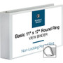 Business Source Tabloid-size Round Ring Reference Binder - 3" Binder Capacity - Tabloid - 11" x 17" Sheet Size - Fastener(s): Round Ring - White