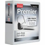 Cardinal Premier ONE-TOUCH Easy Open Locking Slant-D Rings Binder - 4" Binder Capacity - Letter - 8 1/2" x 11" Sheet Size - 880 Sheet Capacity - 4 19/64" Spine Width