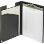 Cardinal 252 610 Letter Pad Folio - 8 1/2" x 11" - 100 Sheets Capacity - 1 Inside Front Pocket(s) - Vinyl, Polyvinyl Chloride (PVC) - Black