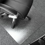 Floortex Polycarbonate Rectangular Chair Mat for Carpets up to 1/2" - 48" x 79" - Home, Office, Carpeted Floor, Floor, Hard Floor, Carpet - 79" Length x 48" Width x 0.085" Depth x 0.085" Thickness - Rectangular - Polycarbonate