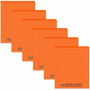 C-Line Classroom Connector Letter Report Cover - 8 1/2" x 11" - 2 Internal Pocket(s) - Orange