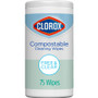 Clorox Cleaning Wipes - Free & Clear (CLO32486CT) View Product Image