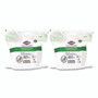 Clorox Healthcare Hydrogen Peroxide Cleaner Disinfectant Wipes, 12 x 11, Unscented, White, 185/Pack, 2 Packs/Carton