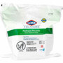 Clorox Healthcare Clorox Healthcare Hydrogen Peroxide Cleaner Disinfectant Wipes Bucket Refill - 11" Length x 12" Width - Recommended For: Soap Scum Remover - Pre-moistened, Disinfectant, Deodorize, Anti-bacterial - White - 185/Pack