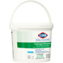 Clorox Healthcare Hydrogen Peroxide Cleaner Disinfectant Wipes, 12 x 11, Unscented, White, 185/Bucket, 2 Buckets/Carton