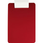 Saunders Antimicrobial Clipboard - 8 1/2" x 11" Sheet Size - Red, White