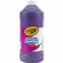 Crayola Washable Tempera Paint - 1 Color(s) - Violet - 1 quart - Washable