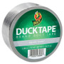 Duck Brand Color Duct Tape - 15 yd Length x 1.88" Width - Chrome - For Color Coding, Repairing, Packing, Crafting