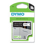 DYMO D1 High-Performance Polyester Removable Label Tape, 0.5" x 23 ft, Black on White (DYM45113) View Product Image