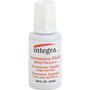 Integra Multipurpose Correction Fluid - Brush Applicator - 22 mL - White - (ITA01539)