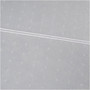 Floortex Cleartex Polypropylene Foldable Chair Mat for Carpets, 35" w x 46" l, Translucent