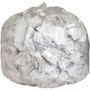 Genuine Joe Clear Trash Can Liners - 56 gal Capacity - 48" Length x 43" Width x 0.80 mil (20 Micron) Thickness - Low Density - Clear - Film