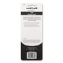 uniball AIR Porous Gel Pen, Stick, Medium 0.7 mm, Black Ink, Black Barrel, 3/Pack