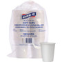 Genuine Joe 8 oz Disposable Hot Cups - 8 fl oz - White - Polyurethane - Hot Drink, Beverage - 50/Pack