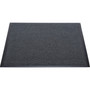 Genuine Joe Ultraguard Berber Heavy Traffic Mat - Hard Floor, Indoor, Outdoor - 60" Length x 36" Width - Rubber - Charcoal Black
