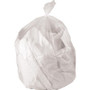 Genuine Joe Strong Economical Trash Bags - 45 gal Capacity - 48" Length x 40" Width x 0.51 mil (13 Micron) Thickness - Clear - Resin - Waste Disposal
