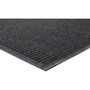 Genuine Joe WaterGuard Indoor/Outdoor Mat - Carpeted Floor, Hard Floor, Indoor, Outdoor - 72" Length x 48" Width - Rubber, Polypropylene - Charcoal Gray