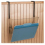 Officemate Mountable Wall File - 10.62" Height x 13" Width x 4.12" Depth - Clear - Plastic